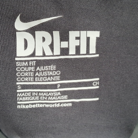 Nike Dri Fit Awesomeness Gray Green Small - Picture 3 of 4